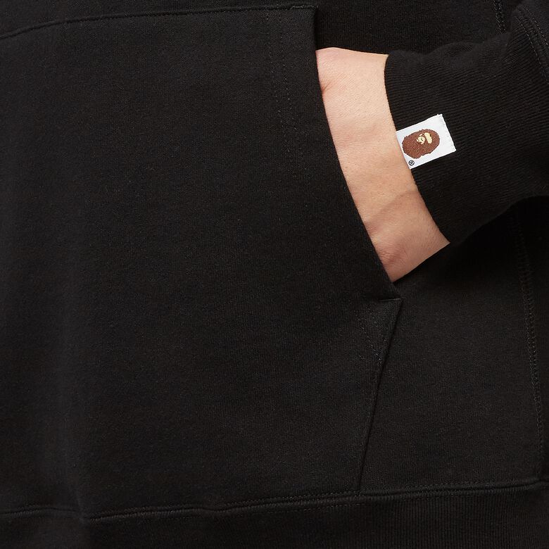 A Bathing Ape Shark Pullover Hoodie M black