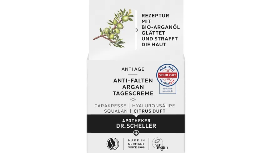 DR.SCHELLER Anti-Falten Argan Tagespflege 50 ml