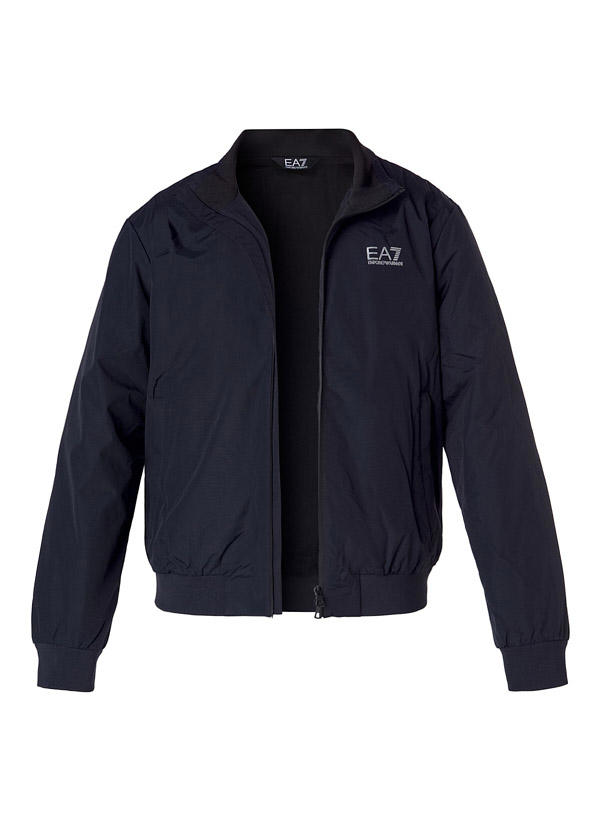 EA7, Blouson, Mikrofaser Fleecefutter, dunkelblau