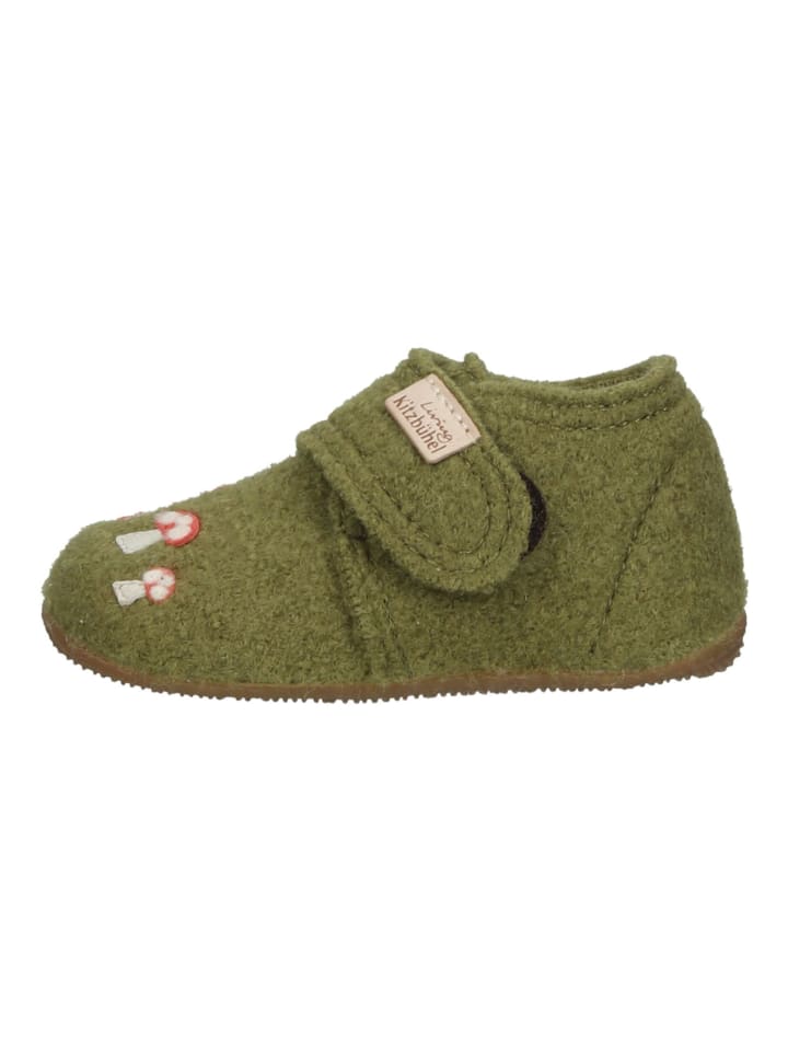 Living Kitzbühel Hausschuhe in Olive günstig kaufen 18