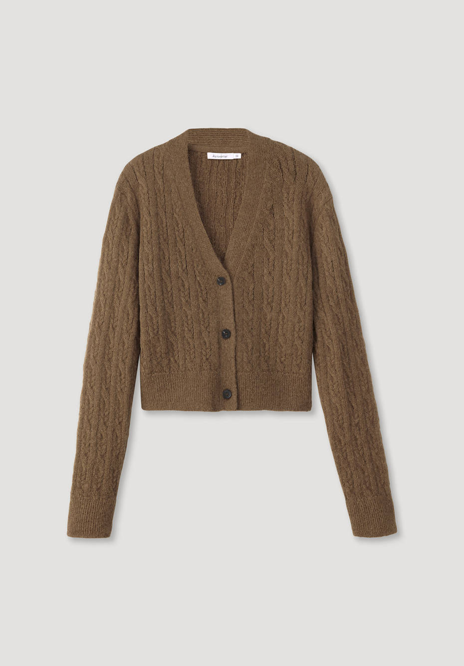 Strickjacke aus reinem Baby-Alpaka