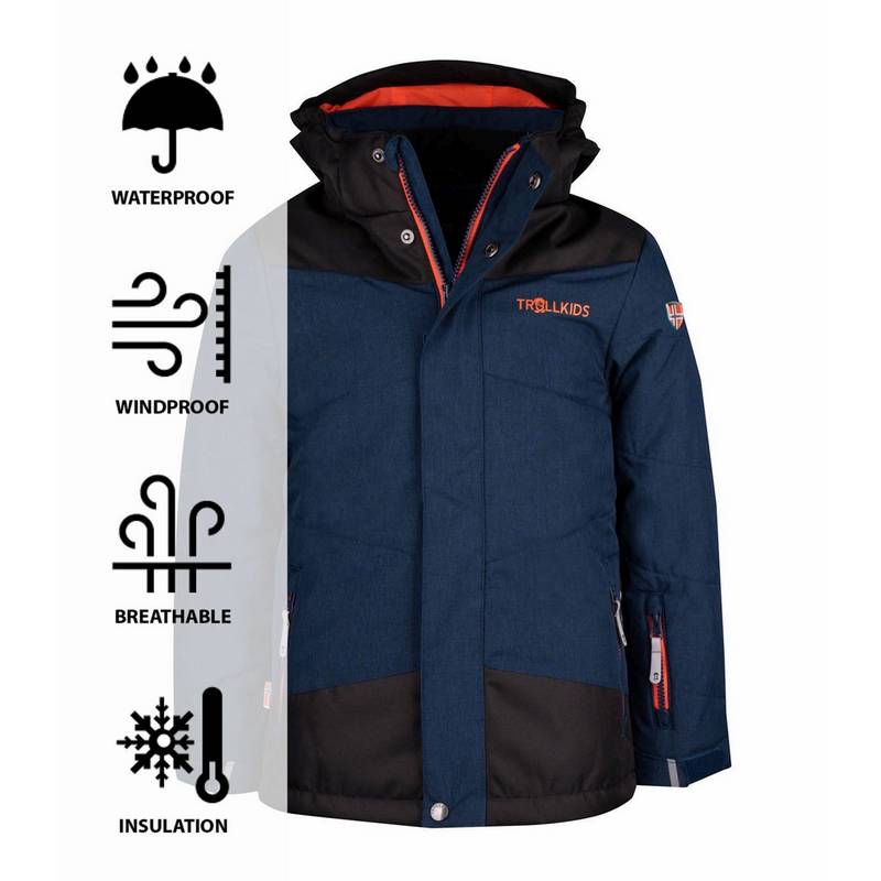 Trollkids Norefjell Winterjacke Kinder
