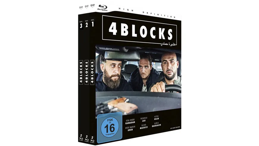 4 Blocks - Gesamtausgabe - Staffel 1-3 - Bundle  [6 BRs]