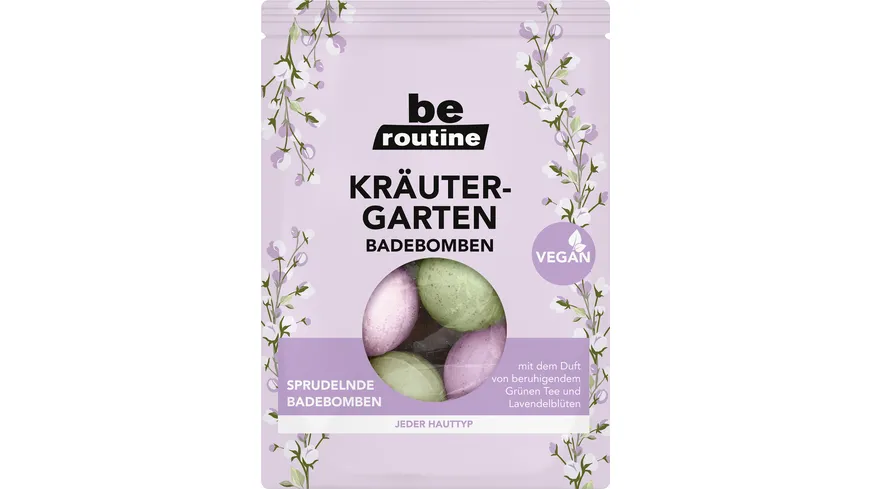 be routine Badebomben Kräutergarten 300 g