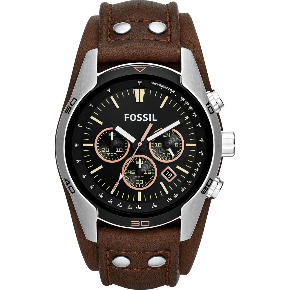 Fossil Chronographe Acier inoxydable Montre