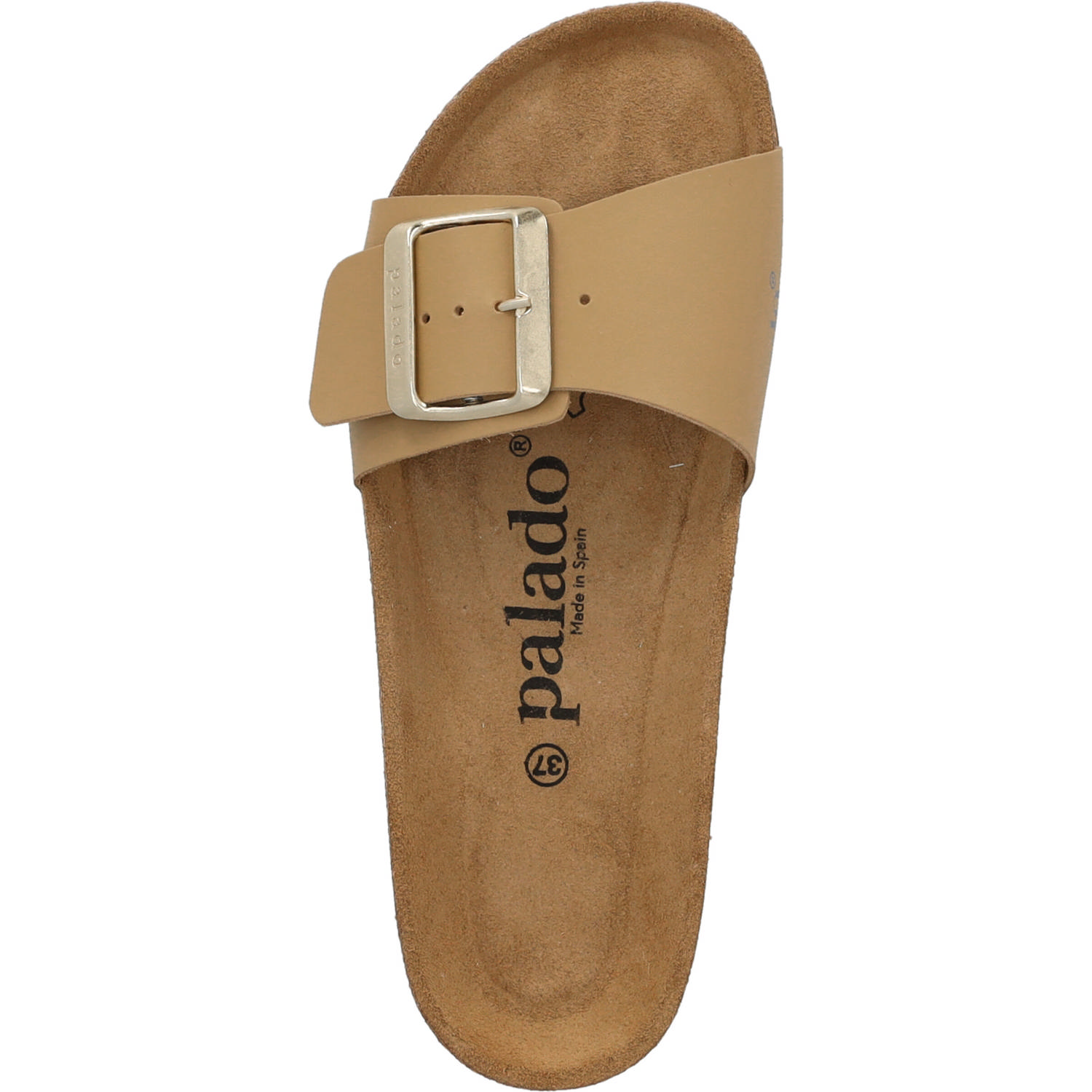 Palado Malta EGS Matt Premium Leather, Pantoletten, Damen, Hellbraun