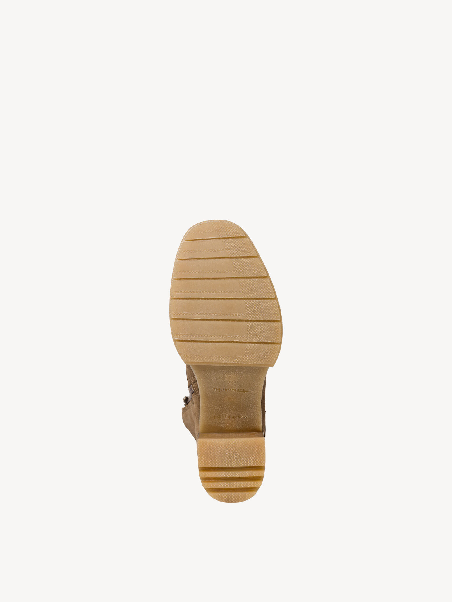 Bottine en cuir - marron
