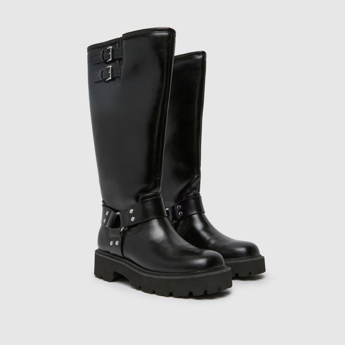 Schuh – Dayton Hardwear – Svarta knähöga stövlar