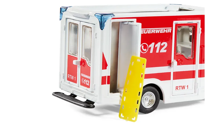 SIKU 2115 Super - Mercedes-Benz Sprinter Miesen Typ C Rettungswagen