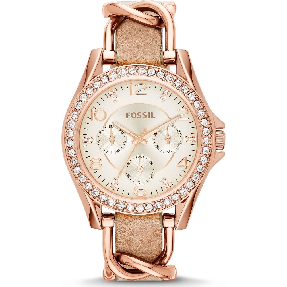 Fossil Montre pour femme Acier inoxydable Montre