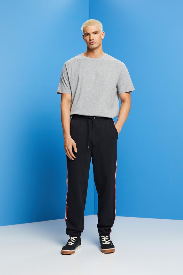 Gestreifte Trackpants aus Baumwolle