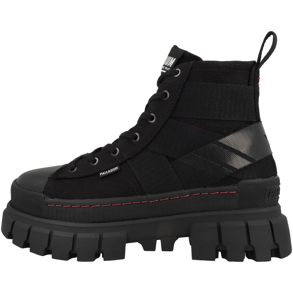 Palladium Revolt Hi Army Schnürboots schwarz