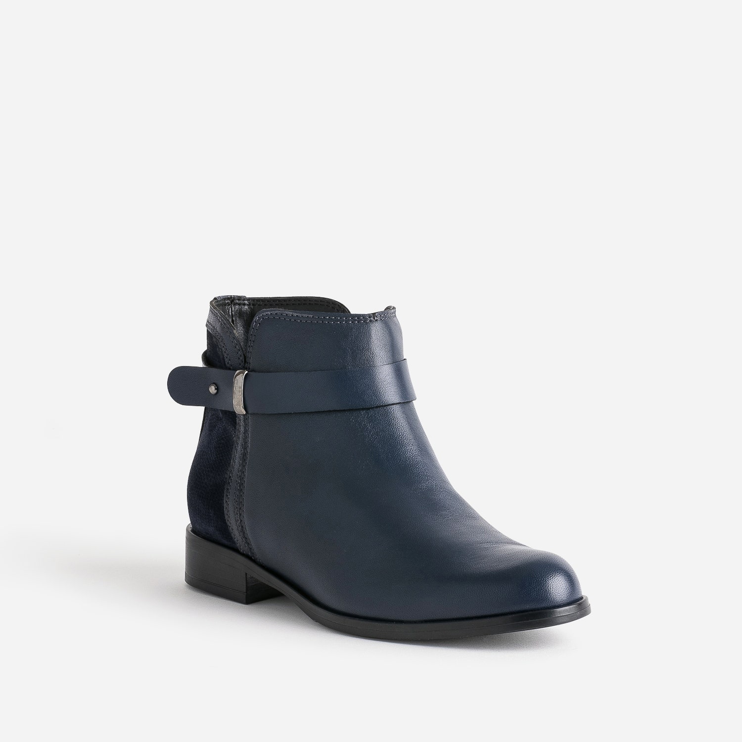Boots marine bi matière