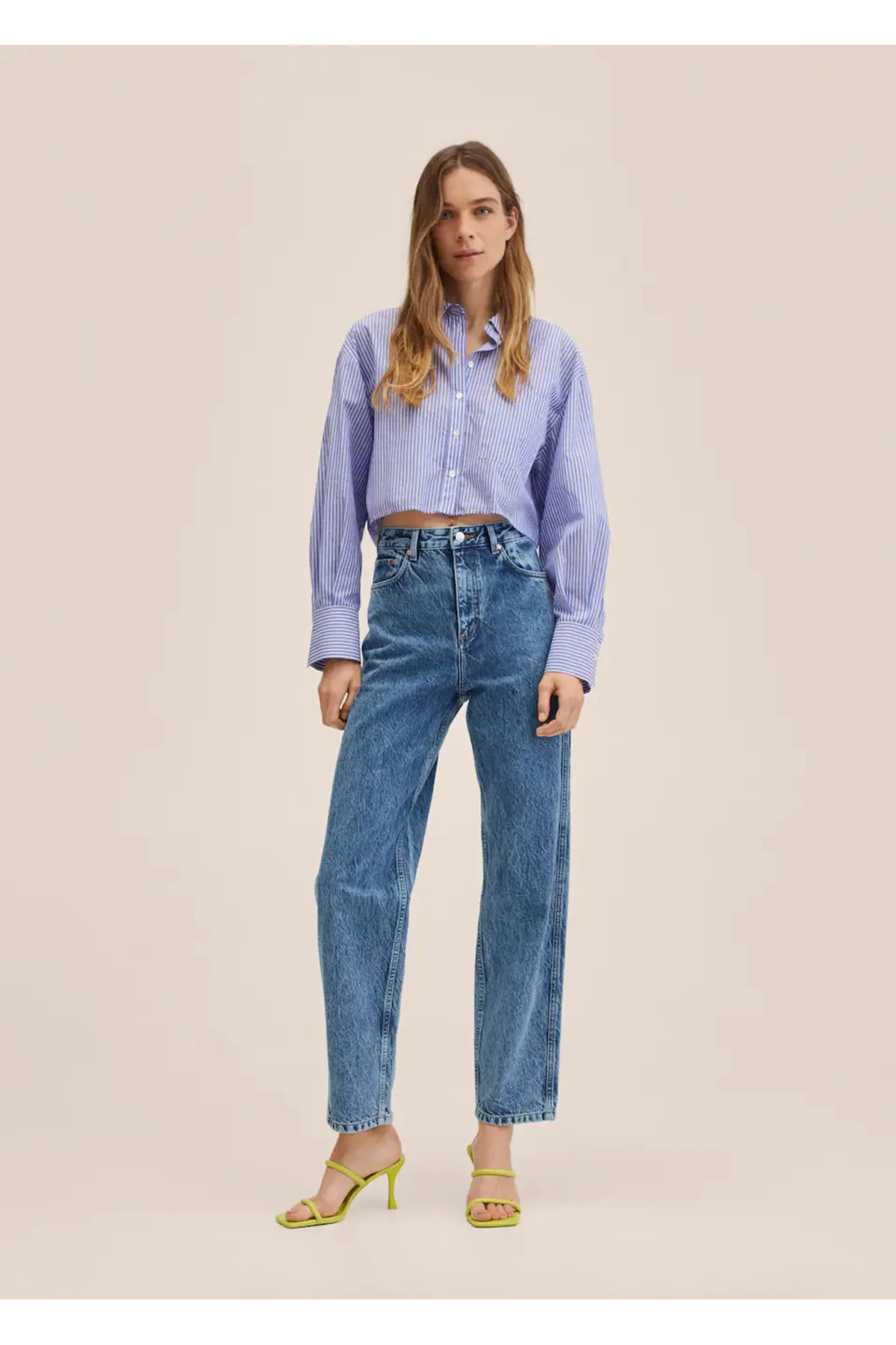 MANGO  Blaue Damenjeans 27022510