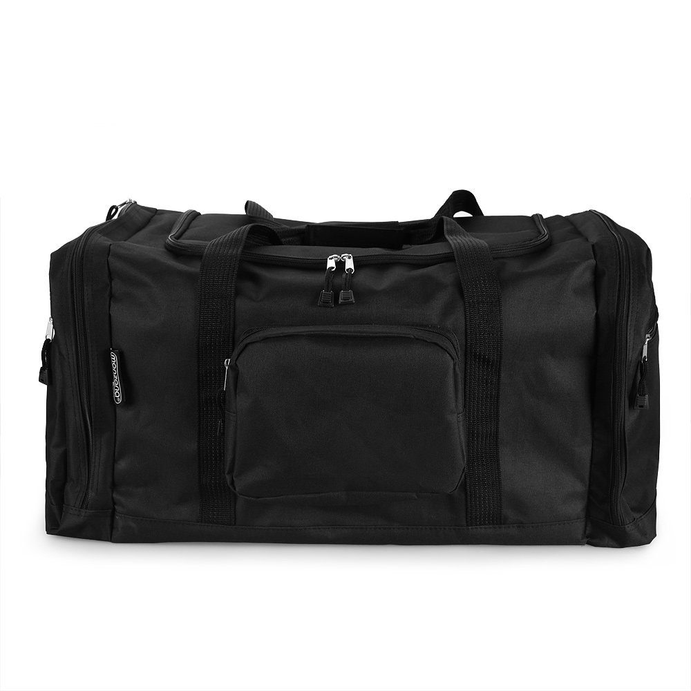 monzana Reisetasche (1-tlg), 90L 70x35x35cm Schultergurt Pad Abnehmbar Verstellbar Front &