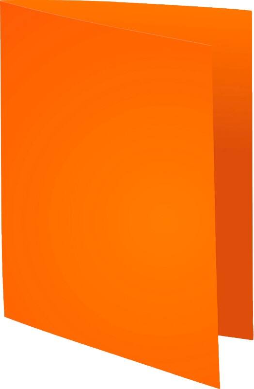 Exacompta Forever Young Aktendeckel DIN A4 Orange Manila Recycled 170 g/m² 500 Stück