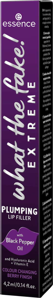 Lipgloss What The Fake! Extreme Plumping Lip Filler 03 Pepper Me Up!, 4,2 ml