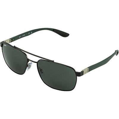 Ray Ban, Sonnenbrille, Metall, schwarz