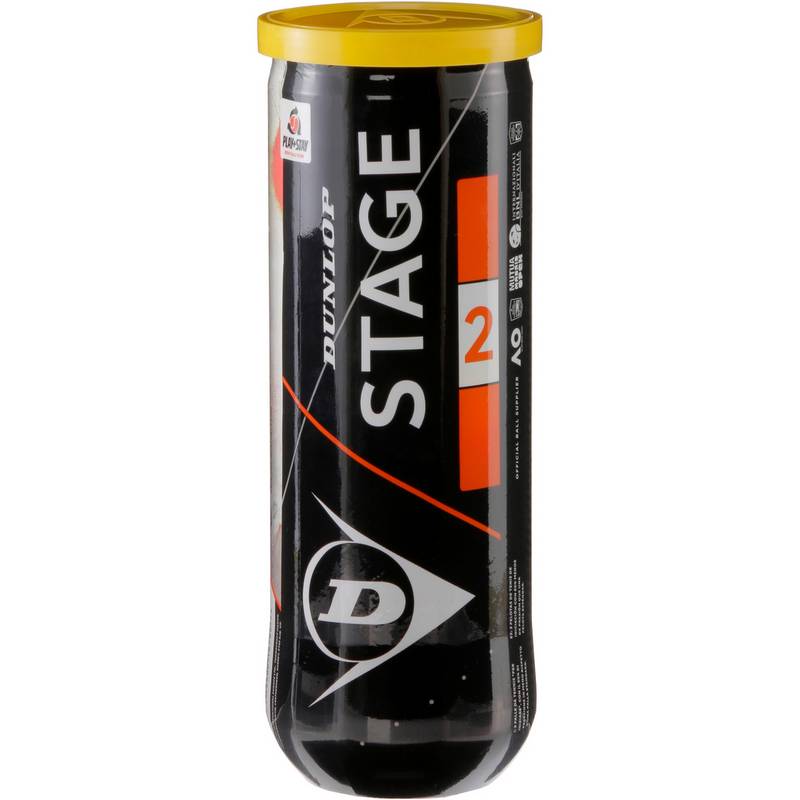 Dunlop STAGE 2 ORANGE Tennisball Kinder