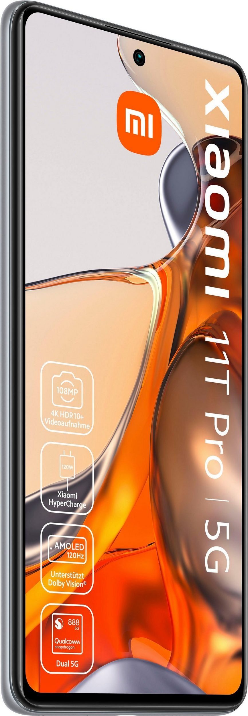 Xiaomi 11T Pro Smartphone (6,67 Zoll, 8GB, 256 GB Speicherplatz) Handy (16,94 cm/6.67 Zoll, 256 GB Speicherplatz, 108 MP Kamera)