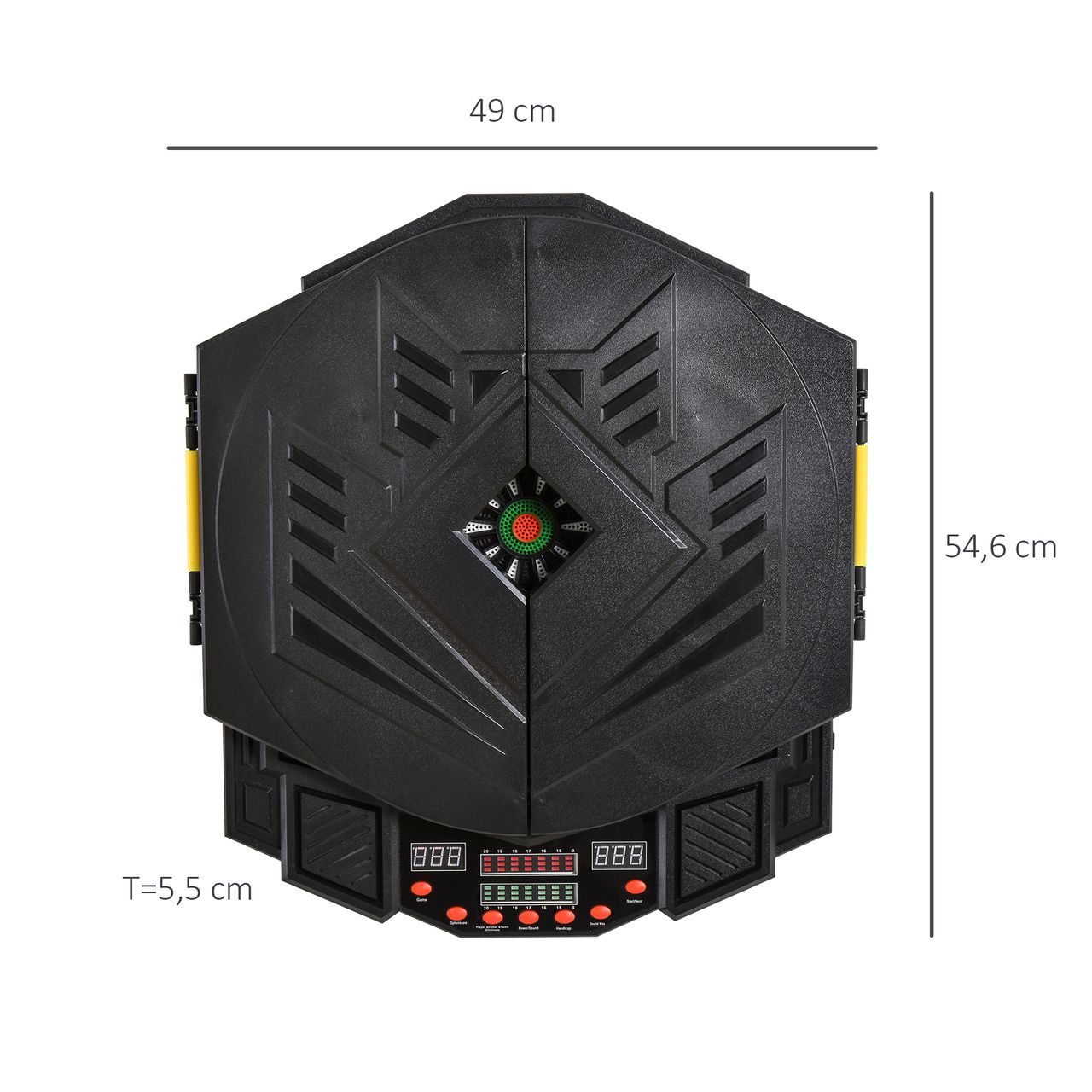 HOMCOM Elektronische Dartscheibe