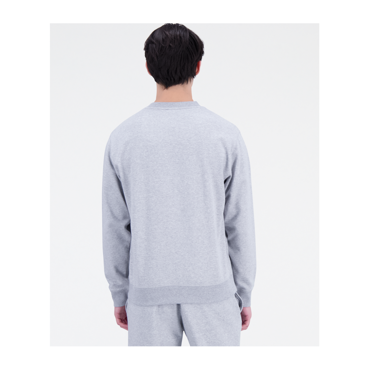 New Balance Essentials Logo Sweatshirt Grau FAG