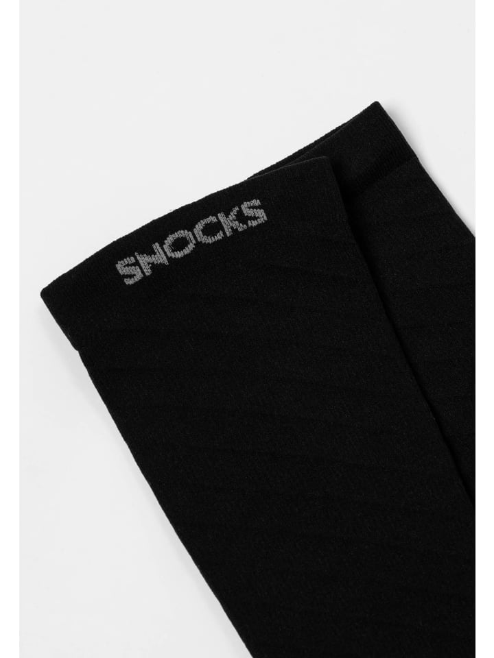SNOCKS Kompressionssocken 1 Paar in Schwarz günstig kaufen