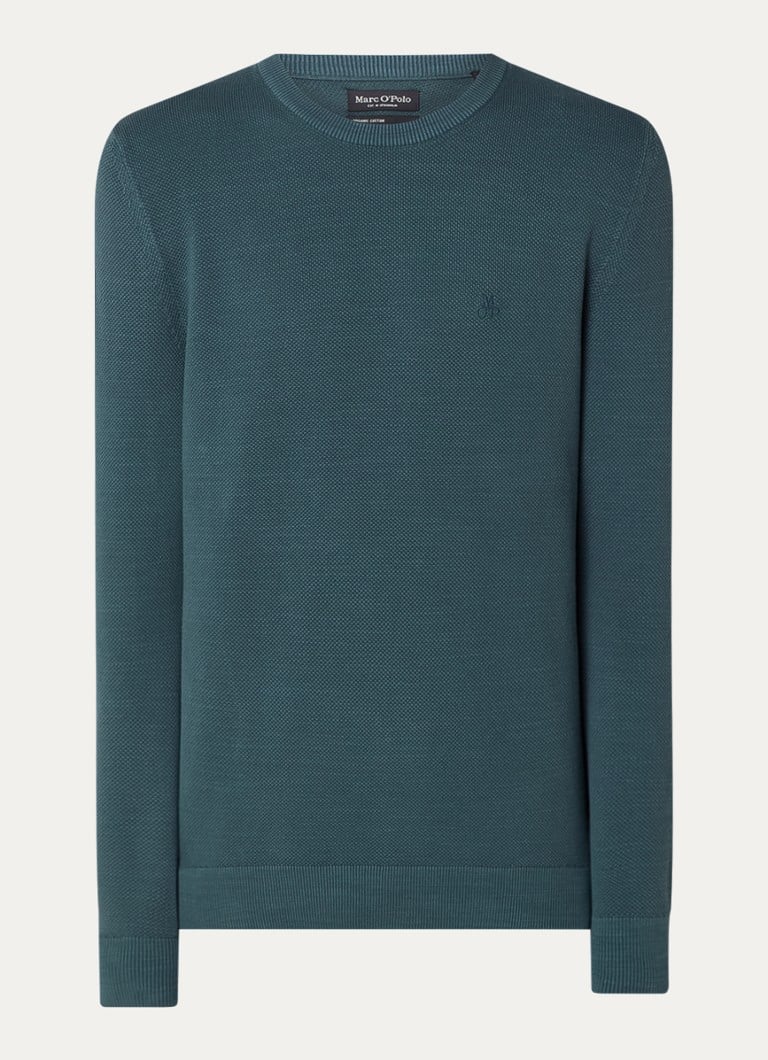 Marc O'Polo Fine-knit organic cotton pullover