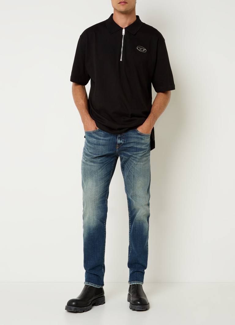 Vaqueros Diesel D-Strukt slim fit 2019, ciemne spranie