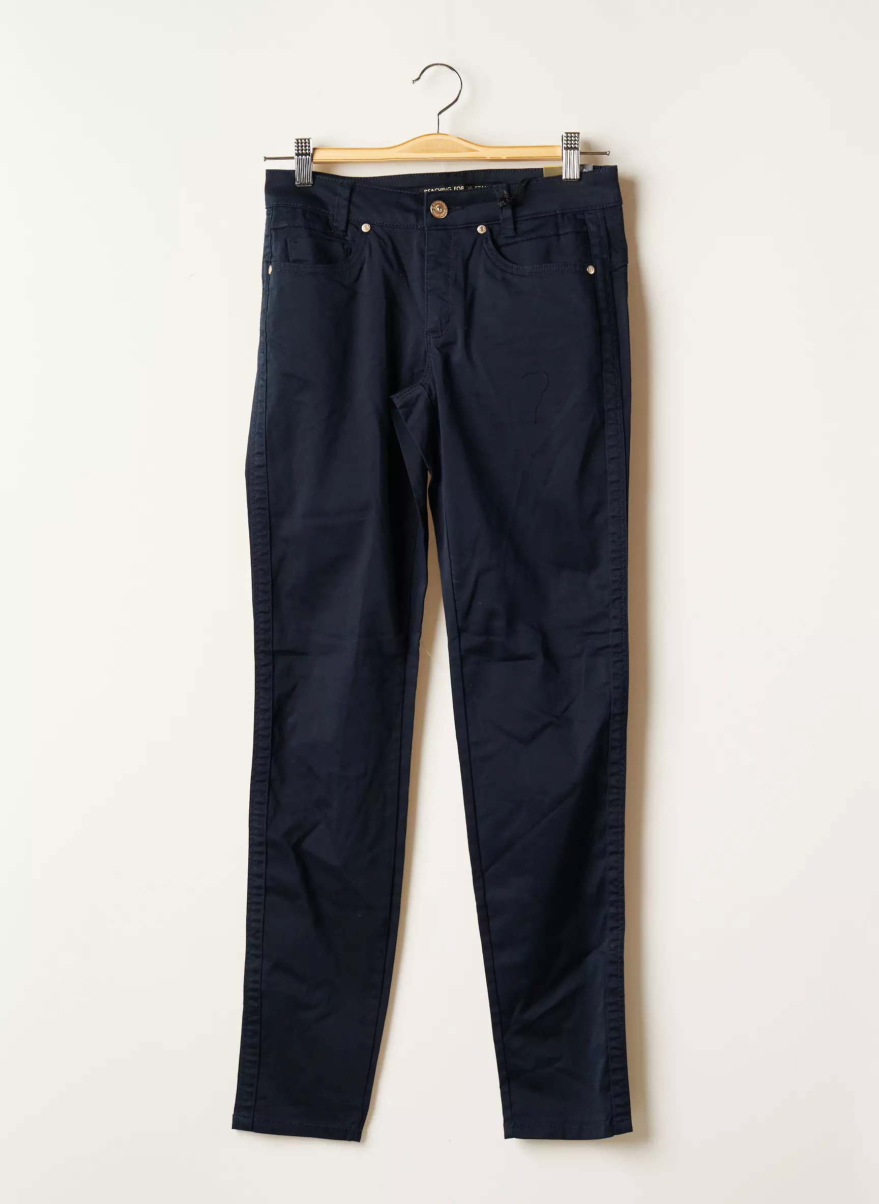 Street One Pantalons Slim Femme couleur bleu