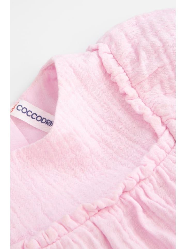 Coccodrillo Stoffkleid in gedämpftes Rosa günstig kaufen