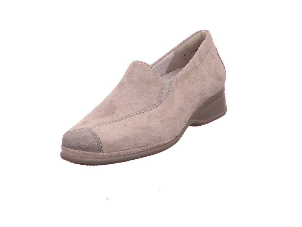 SEMLER Komfort Slipper grau Semler R1635 perle