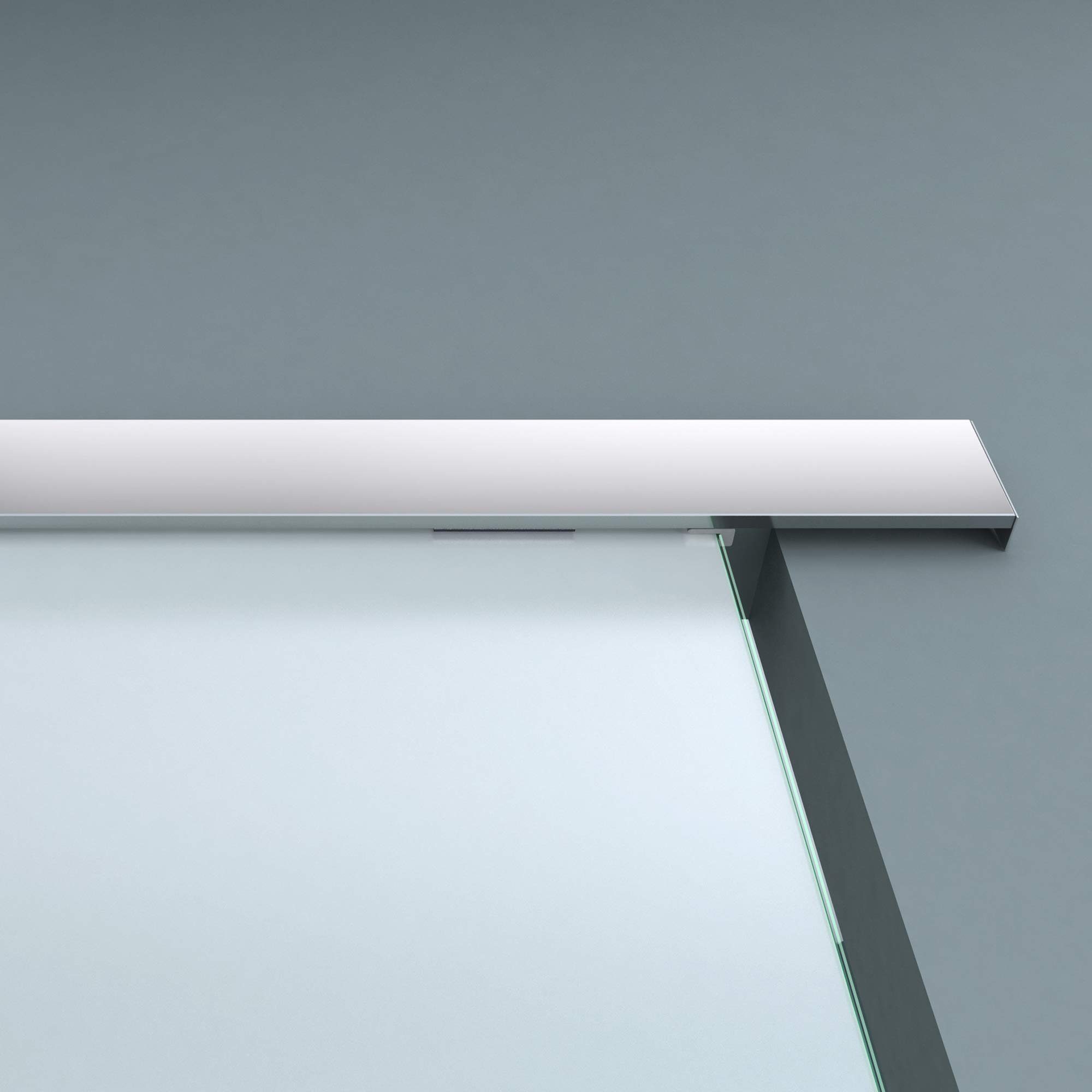 doporro Glasschiebetür doporro Glasschiebetür Amalfi ESG Sicherheitsglas satiniert