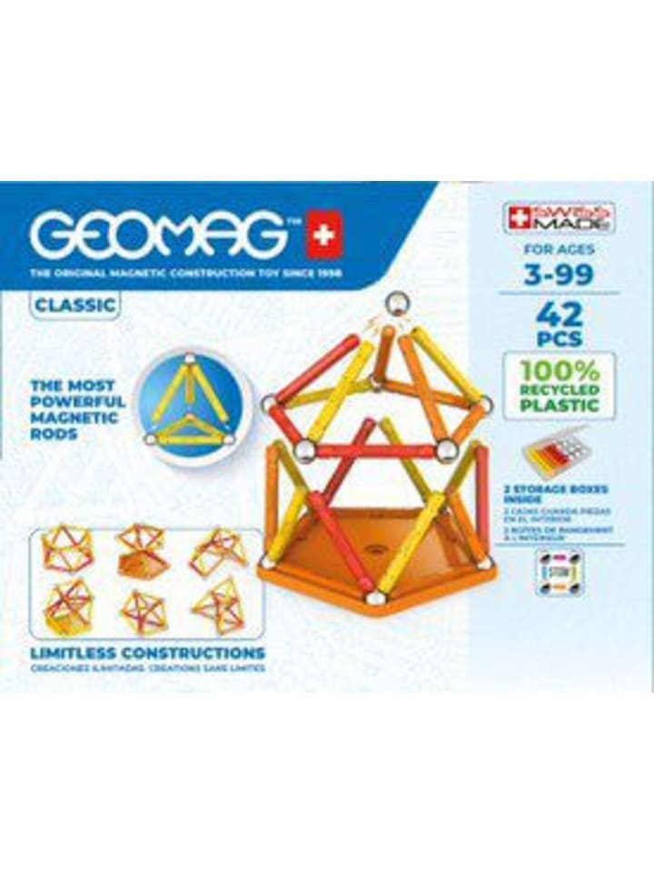Geomag Magnetbaukasten CLASSIC GREEN Line 42 Teile - ab 3 Jahre günstig kaufen onesize
