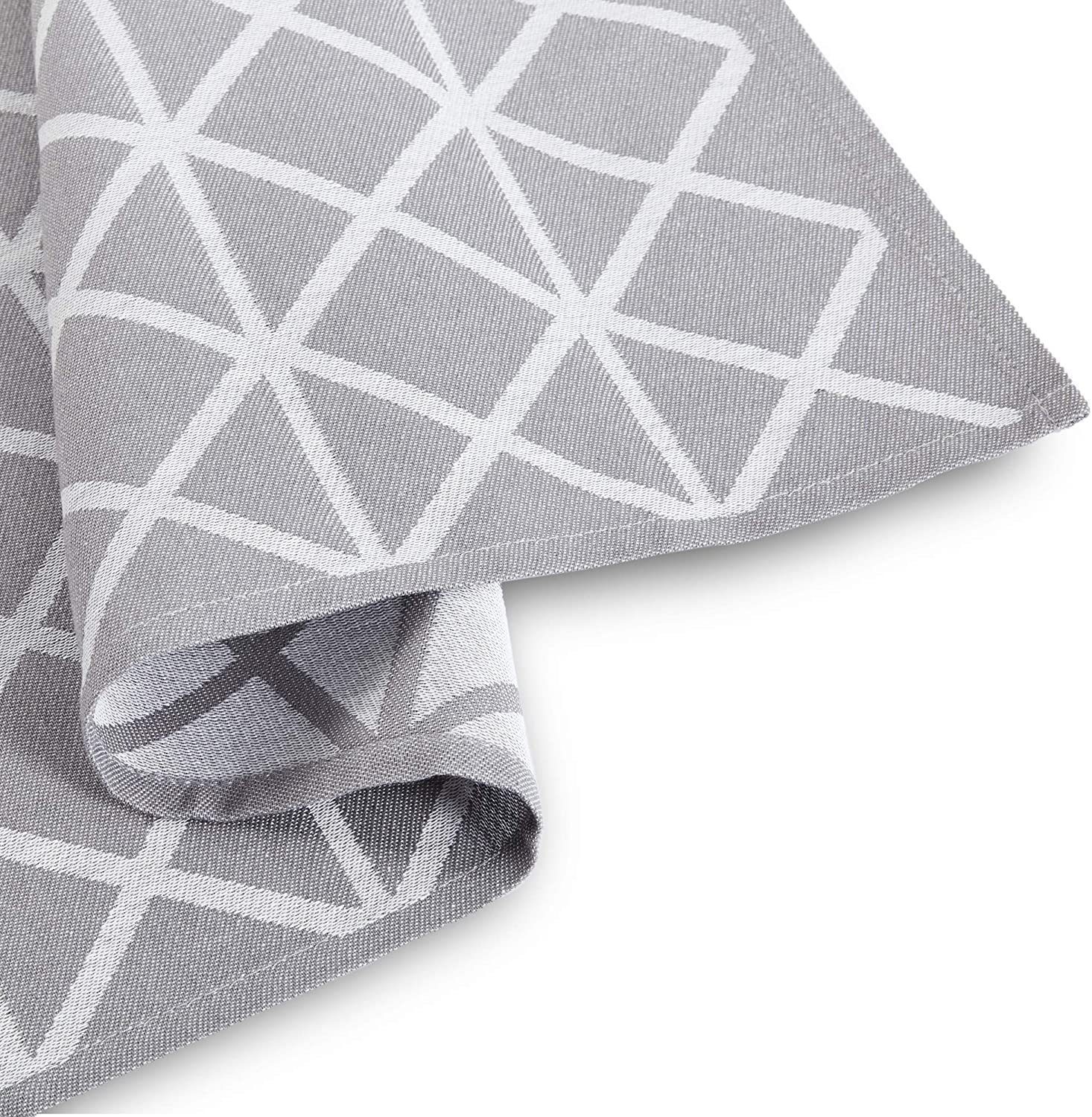 søstre & brødre Geschirrtuch 2er Set Geschirrtücher Küchentücher im modernen Elements-Design, MADE IN EUROPE, 100% Baumwolle - Jacquard, 50 x 70 cm, (2)