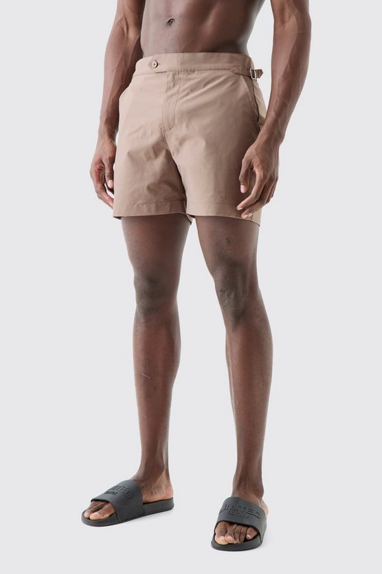 Kurze smarte Badehose mit Schnalle