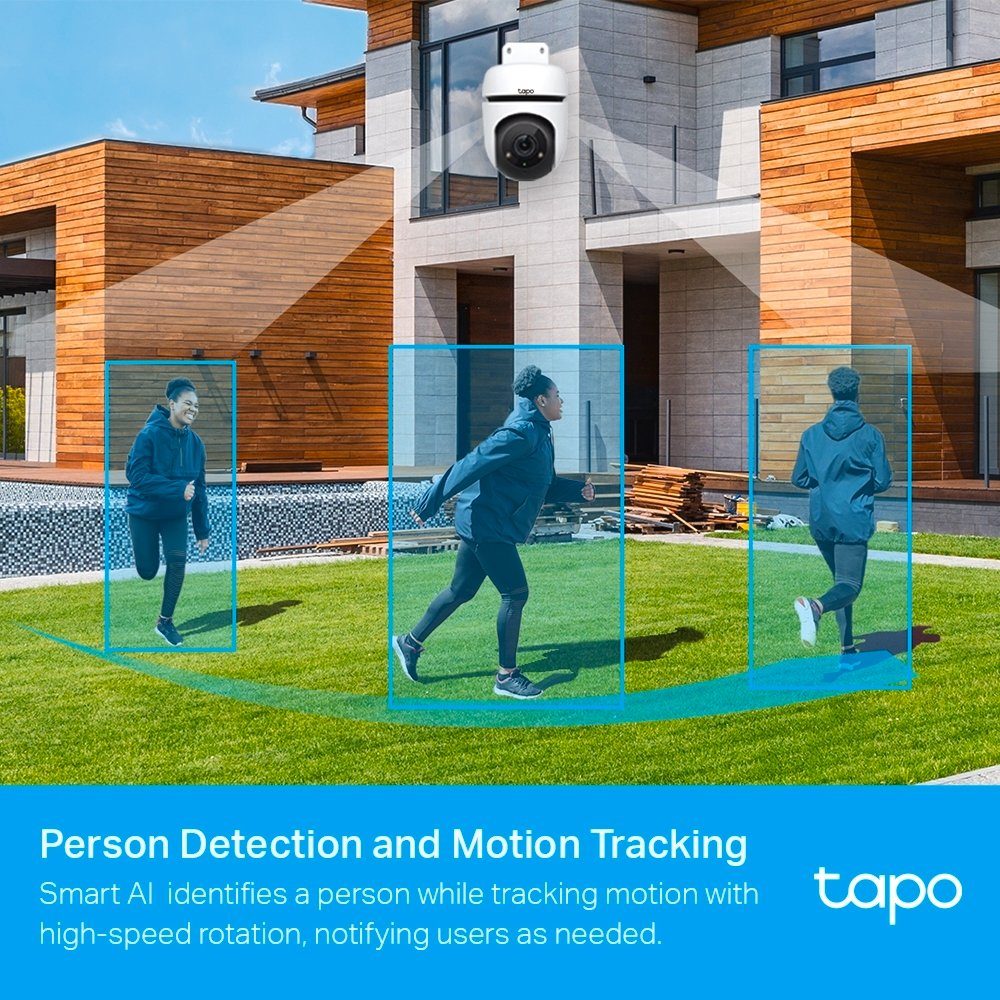 TP-Link Tapo C500 Outdoor Pan/Tilt Security IP Kamera Überwachungskamera (Außenbereich)
