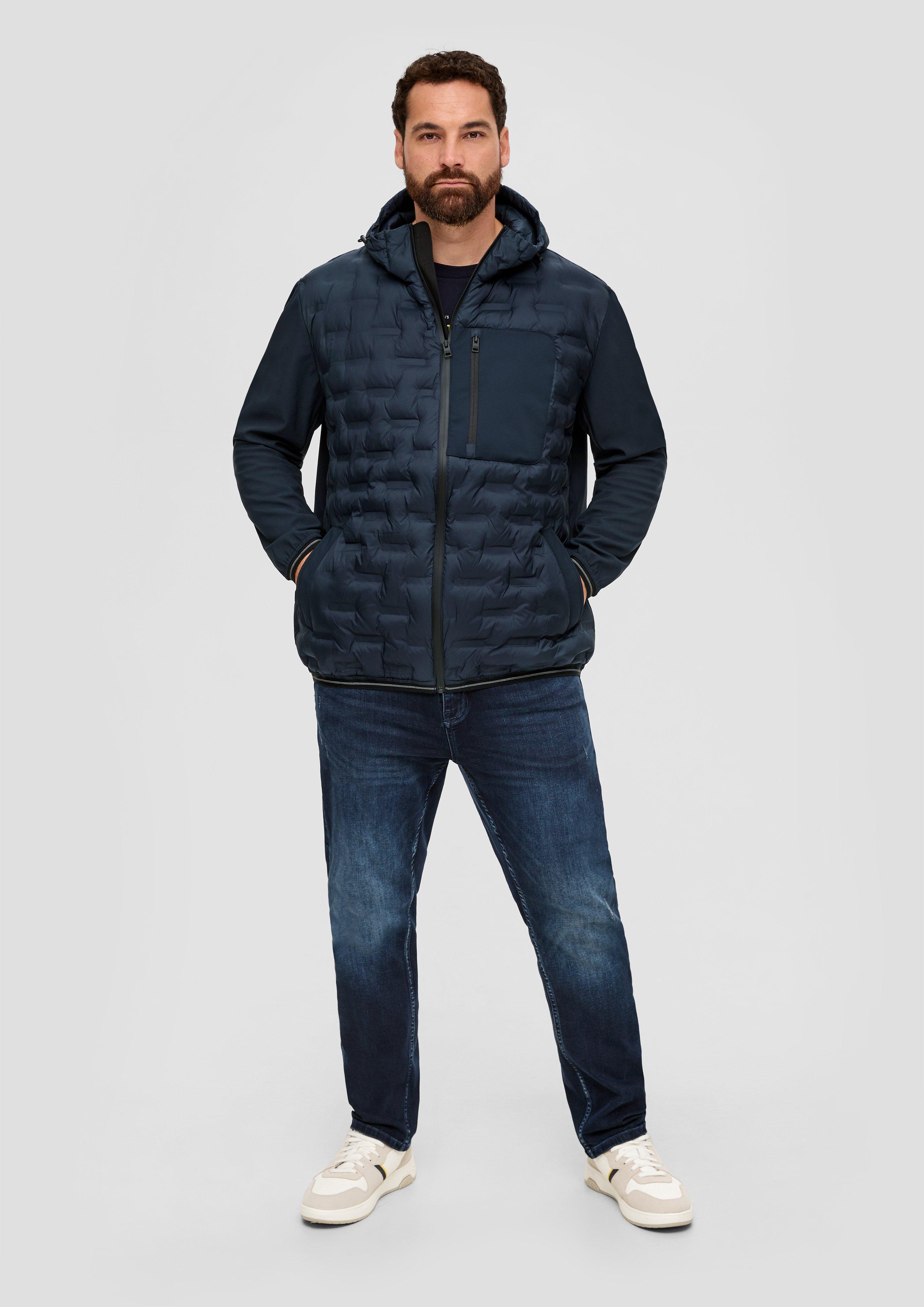 Softshelljacke im Fabricmix  2137157-5978