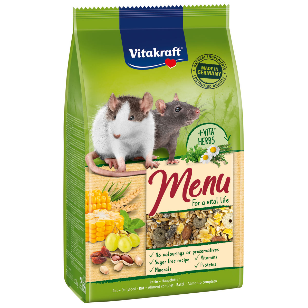 Vitakraft Premium Menü Vital für Ratten 1kg kaufen