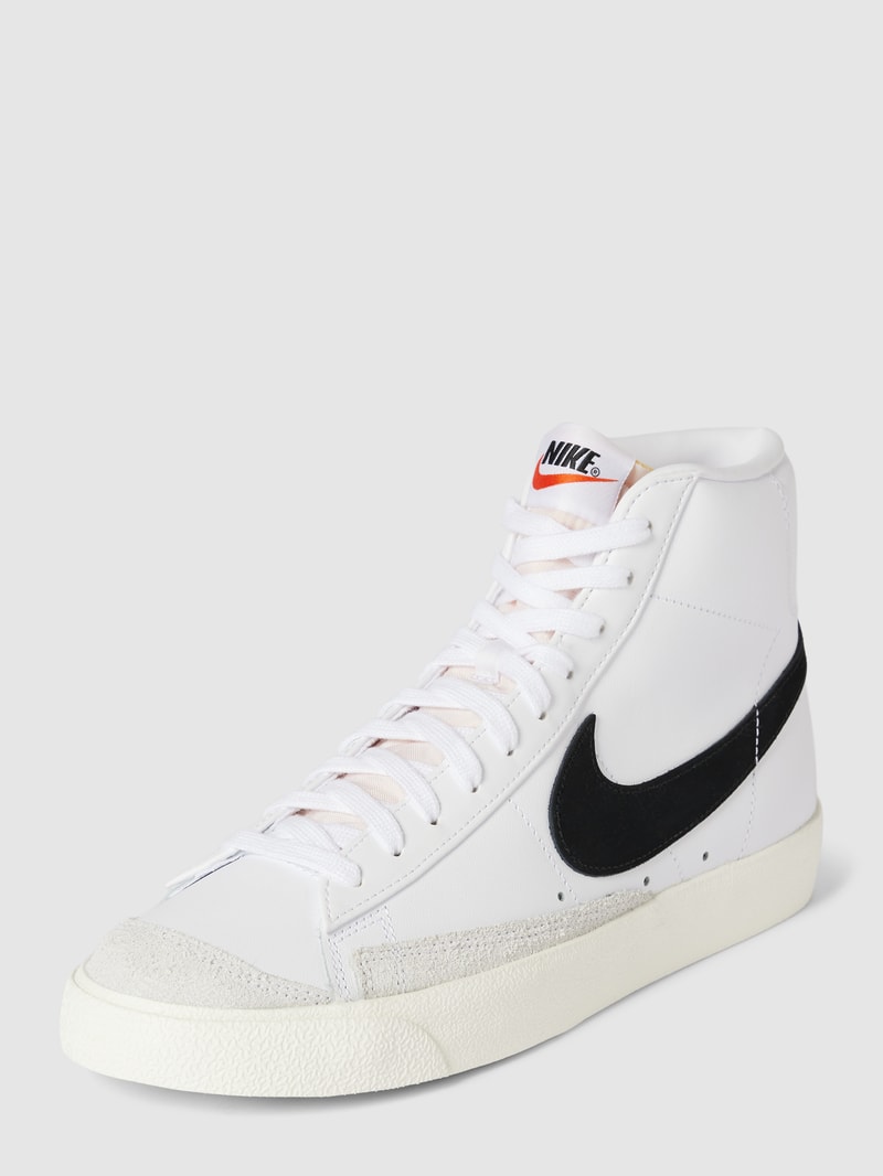 High Top Sneaker aus Leder Modell 'Mid 77 Vinta' in weiß