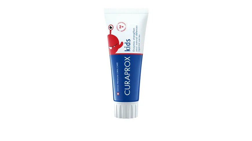 Curaprox Zahnpasta Kids Erdbeere 60 ml