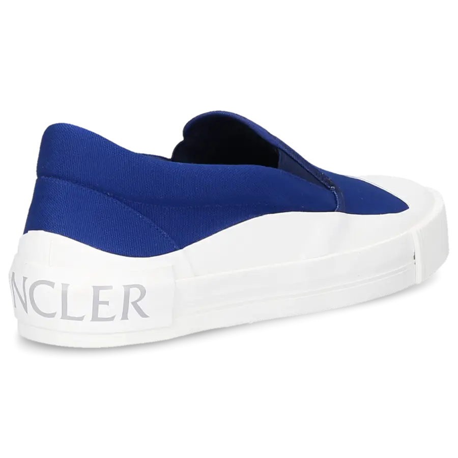 Moncler - Sneaker low GLISSIERE TRI Canvas - blau