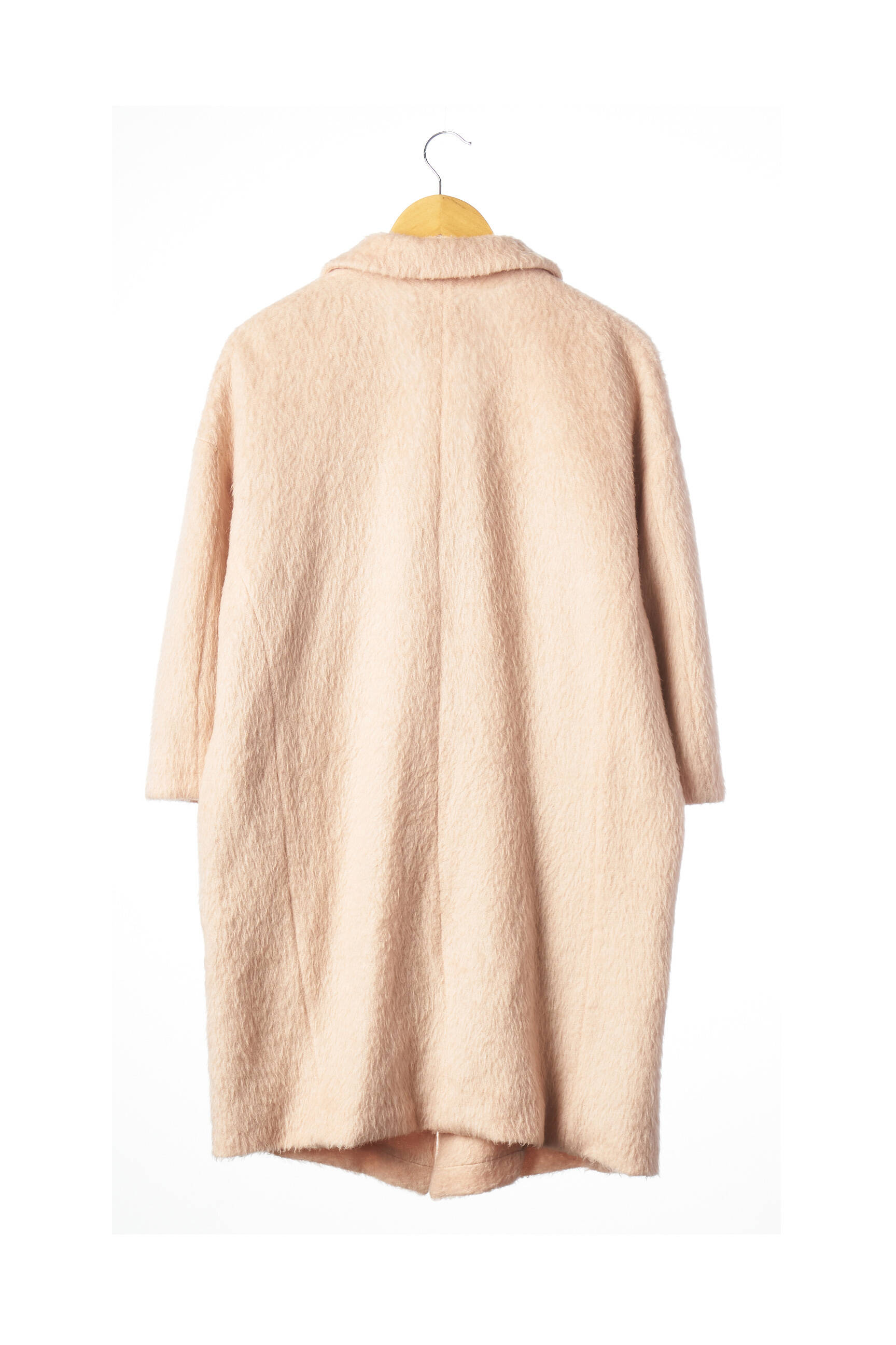 Max   Co Manteaux Longs Femme couleur rose