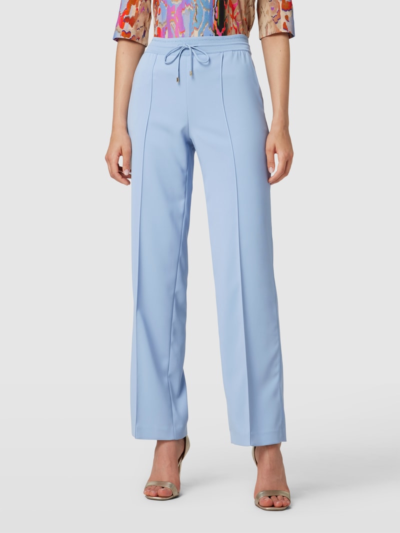Hose mit Bügelfalten Modell 'COLLECTIONS' in bleu