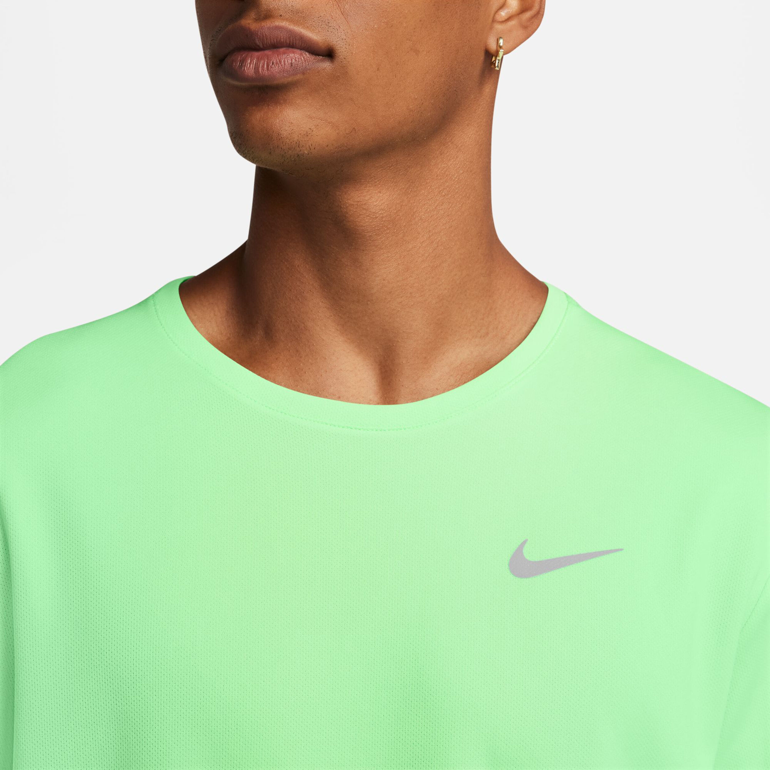 Dri-Fit Miler Dri-Fit Miler UV Laufshirt Herren - Mint