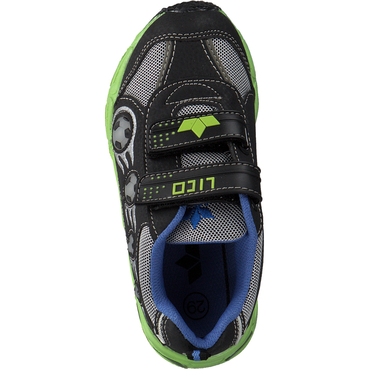Geka Adrian V, Sneakers Low, Kinder, BLACK/ORANGE