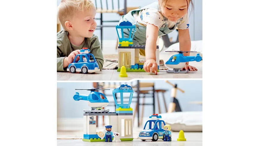 LEGO DUPLO 10959 Polizeistation mit Hubschrauber