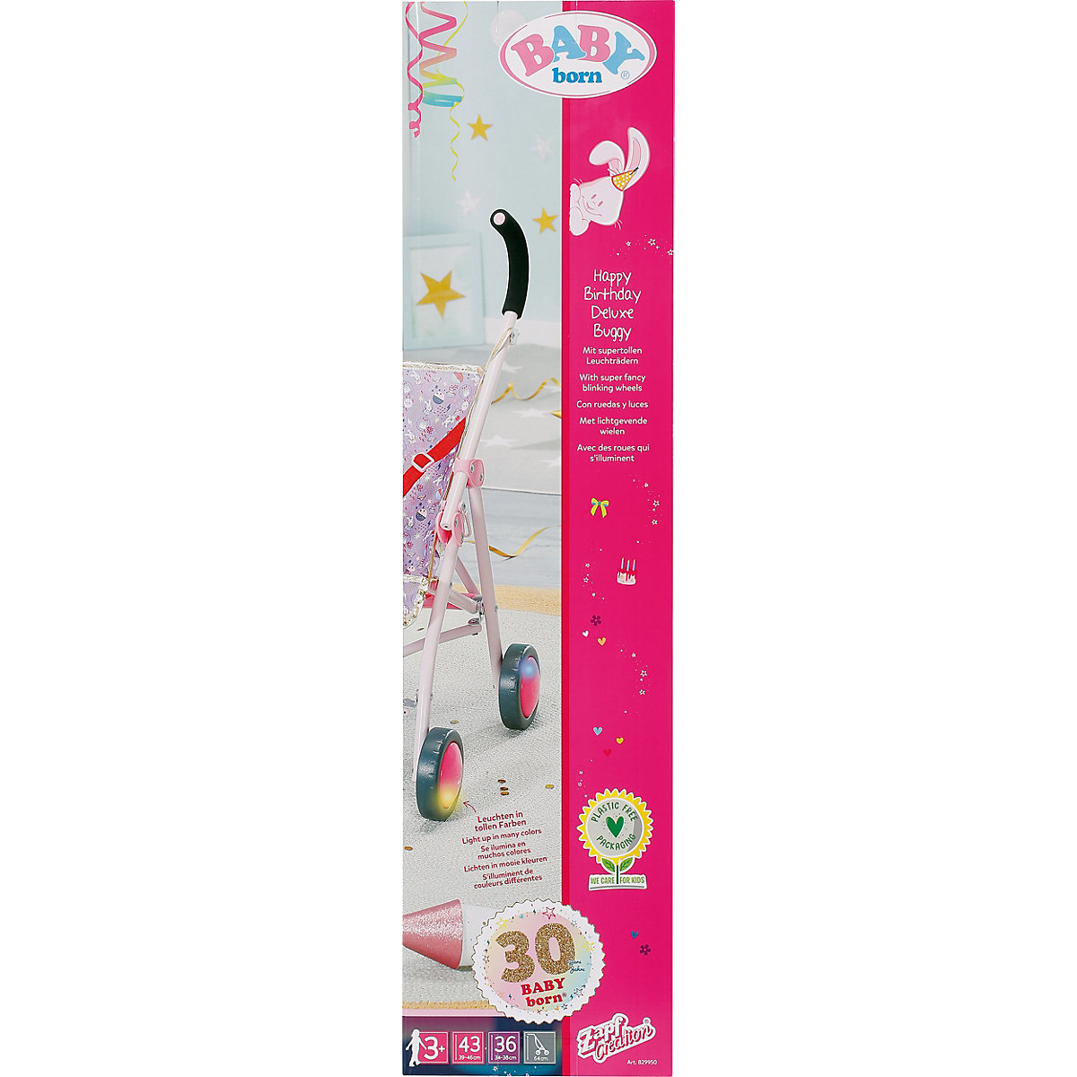 BABY born® Happy Birthday Deluxe Buggy
