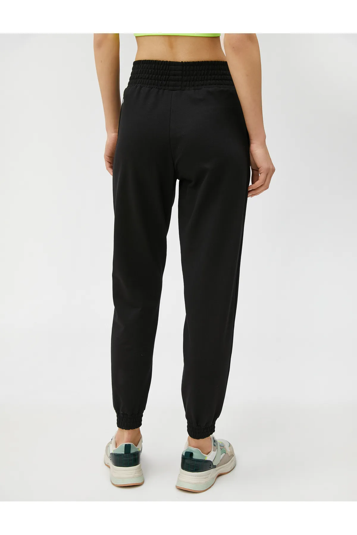 Koton  Jogger-Jogginghose aus Baumwolle mit Pocket-Label-Details