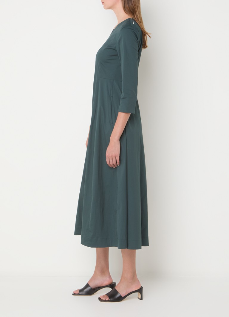 Abito midi MaxMara Romolo con scollo a V